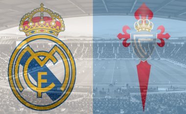 Hazard starton: Real Madrid – Celta Vigo, formacionet zyrtare