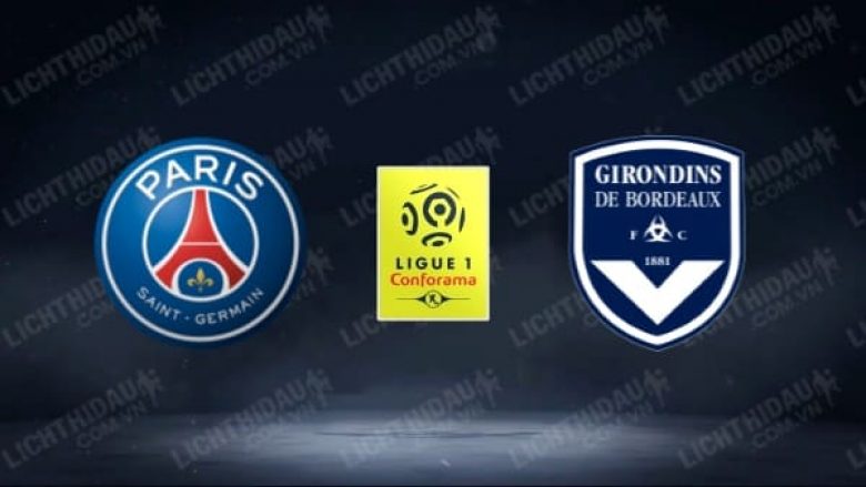 PSG – Bordeaux, publikohen formacionet zyrtare të të dyja skuadrave