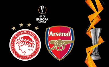 Olympiacos – Arsenal, formacionet zyrtare për ndeshjen e Ligës së Evropës