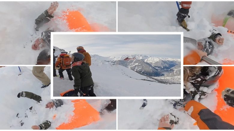 Orteku i borës “varros” turisten britanike në alpet zvicerane, shpëtohet në momentet e fundit nga skiatorët