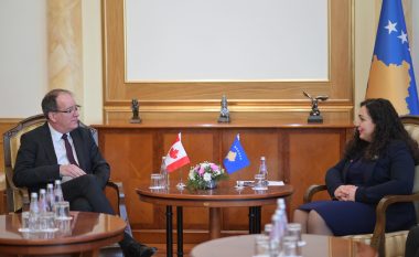 Osmani takoi ambasadorin kanadez: Synojmë fuqizimin e rolit të Kuvendit në politikën e jashtme