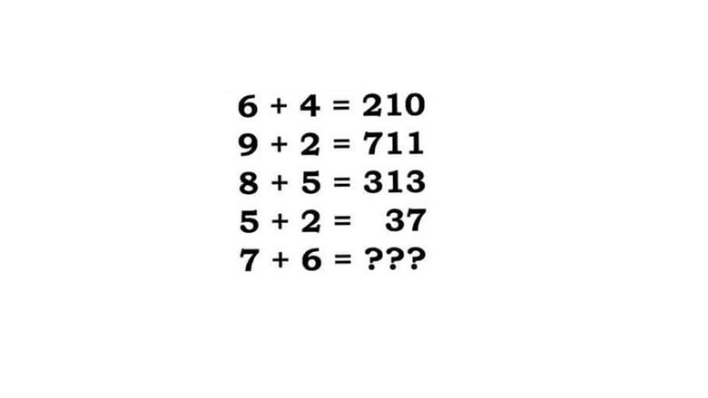 Nëse mund ta zgjidhni këtë detyrë, jeni inteligjent mbi mesataren: Të gjithë djersiten mbi numrat, a e keni ju zgjidhjen?