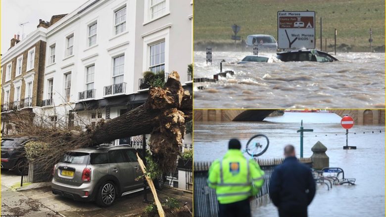 Stuhia Ciara ua mori jetën dy personave – pamje që tregojnë kaosin që shkaktoi në Britani të Madhe