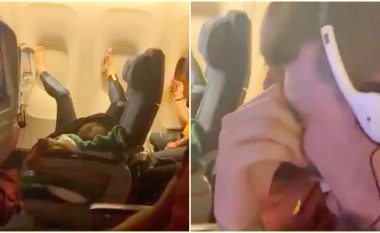 Metoda e pasagjeres së aeroplanit për ta kthyer ulësen në një shtrat, është bërë hit në internet