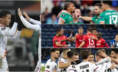 Nga Roma te Basel e Leverkusen, këto janë tetë skuadrat e para që kalojnë në 1/8 e finales në Ligën e Evropës