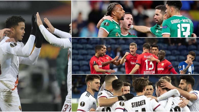 Nga Roma te Basel e Leverkusen, këto janë tetë skuadrat e para që kalojnë në 1/8 e finales në Ligën e Evropës