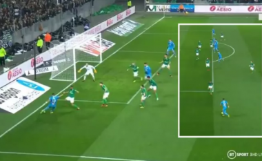 Payet shënon gol nga një kënd pothuajse i pamundur në ndeshjen Saint Etienne – Marseille