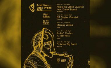 Më 2 mars nis edicioni i tretë i Prishtina Jazz Week