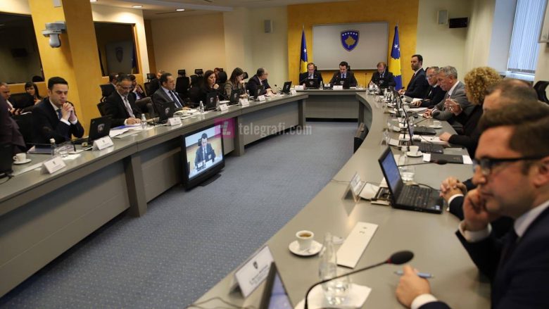 Të gjitha vendimet e marra sot nga Qeveria e Kosovës, në mbledhjen e saj të rregullt