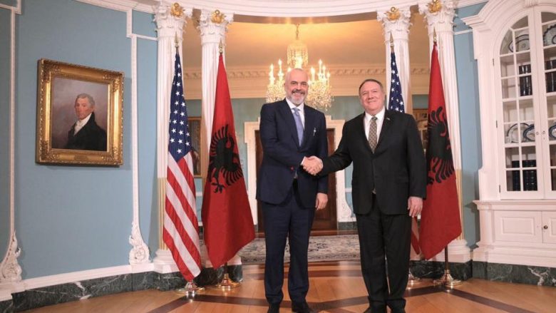 Rama dhe Pompeo folën edhe për dialogun Kosovë – Serbi