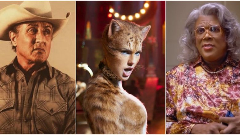 “Cats”, “Madea” dhe “Rambo”, udhëheqin nominimet për filmat më të këqij