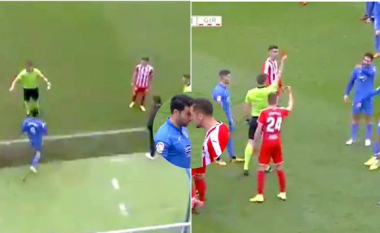 U suspendua nga takimi dy herë brenda tre minutash në kaosin e shkaktuar nga VAR – ndeshja në ligën spanjolle pushton internetin
