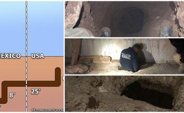 Agjentët e policisë kufitare amerikane zbulojnë tunelin nëntokësor përgjatë vijës kufitare SHBA-Meksikë