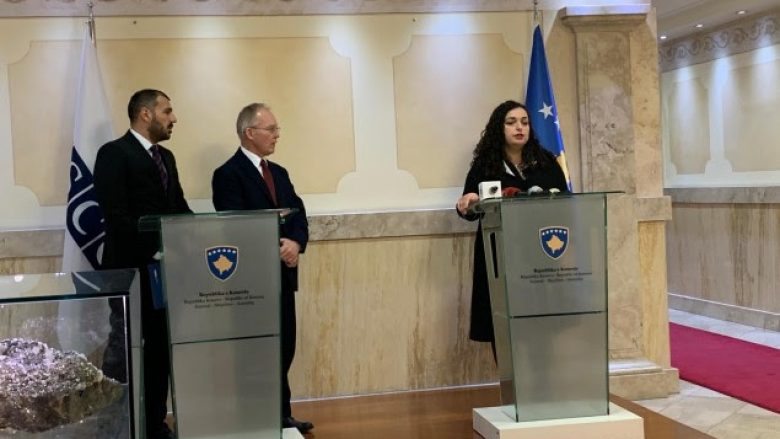 Osmani e Braathau diskutojnë për thellimin e bashkëpunimit mes institucioneve të Kosovës dhe OSBE-së