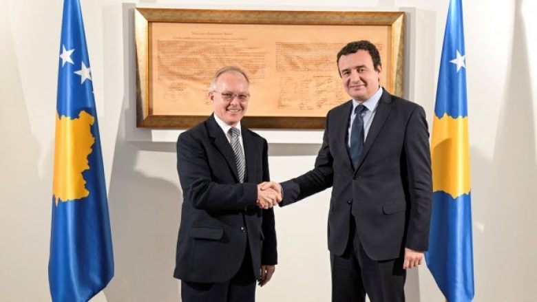 Kryeministri Kurti takon ambasadorin e OSBE-së në Kosovë
