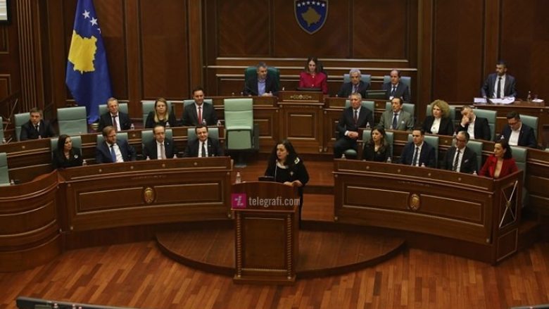 RrGK uron Vjosa Osmanin, gruan e parë në Kosovë në krye të Kuvendit