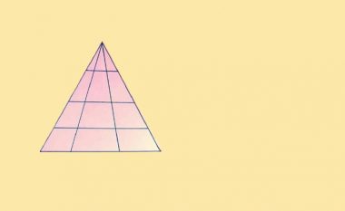 Enigma të cilën shumica nuk kanë arritur ta zgjidhin: Sa në të vërtetë këtu ka trekëndësha?