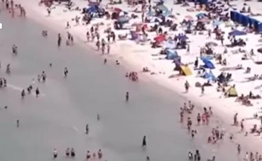 Derisa e tërë bota u bënë thirrje qytetarëve të qëndrojnë nëpër shtëpi nga frika e coronavirusit, amerikanët ia mësyjnë plazheve të Floridës