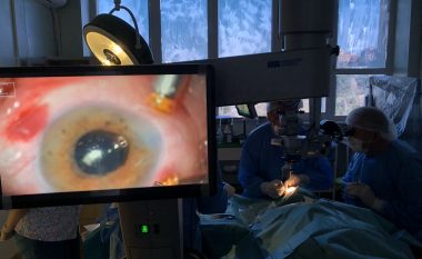 Në Klinikën e Syve për herë të parë kryhet operacioni për heqje të trupit të huaj