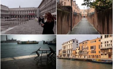 Venediku kurrë nuk ka qenë më i zbrazët, sheshet – restorantet në të cilat dikur mezi gjendej një vend i lirë sot janë të thatë