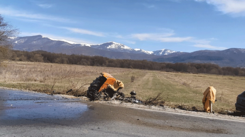 Vetura godet traktorin, humb jetën 61-vjeçari nga Kërçova