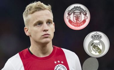 Manchester United parakalon Real Madridin në transferimin e Donny van de Beek