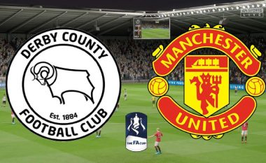 Derby – Manchester United, formacionet zyrtare
