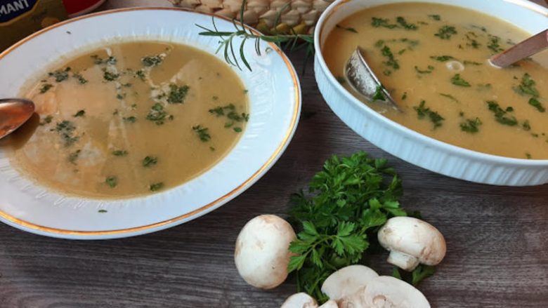 Supë kremi nga kërpudhat sipas recetës së gjyshes!