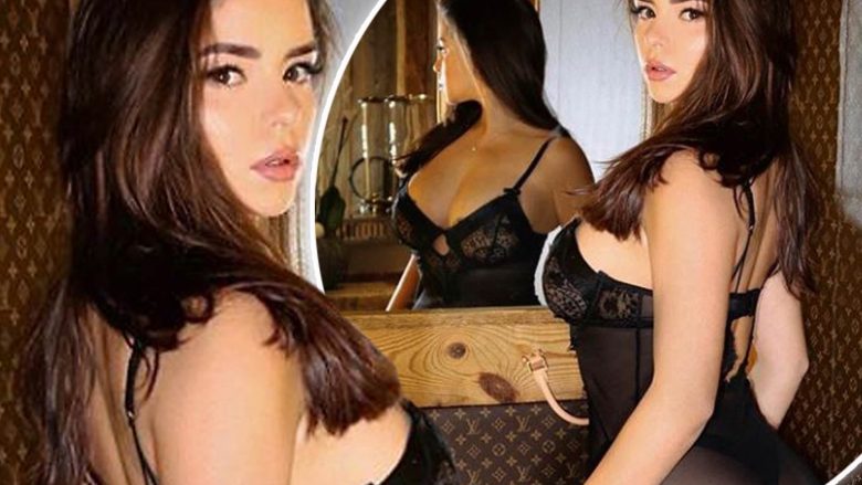 Demi Rose duket e mahnitshme teksa vë në pah linjat trupore në pozën e re