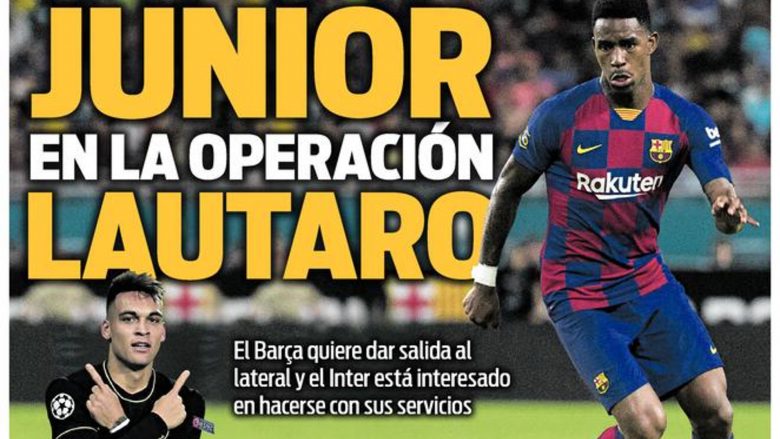 Barcelona e gatshme të shesë Junior Firpon për të lehtësuar transferimin e Lautaro Martinez