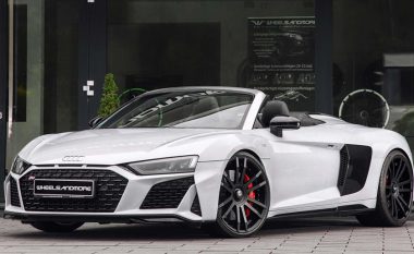 Audi R8 V10 Spyder i dyfishohet numri i kuaj fuqive