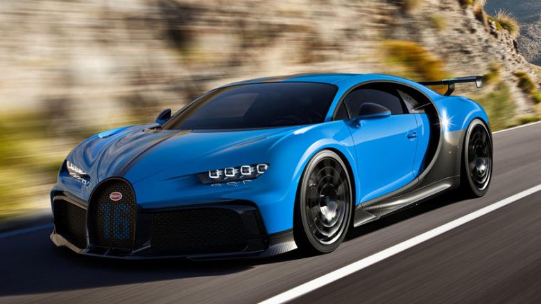 Bugatti krijoi versionin më të shkathtë Chiron, makina me 1,500 kuaj fuqi zë kthesat me shumë lehtësi