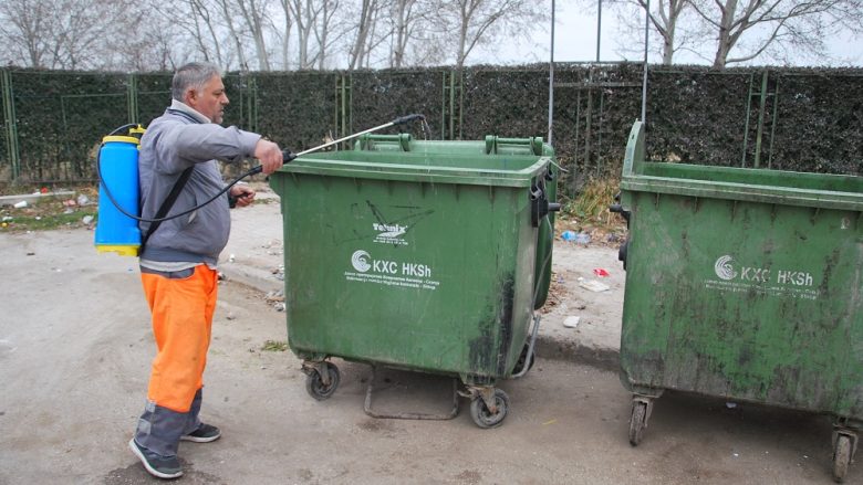 Pastrohen dhe dezinfektohet të gjithë kontejnerët në Shkup