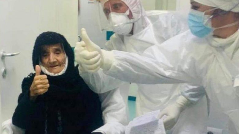 80-vjeçarja në Shqipëri fiton luftën ndaj Coronavirusit