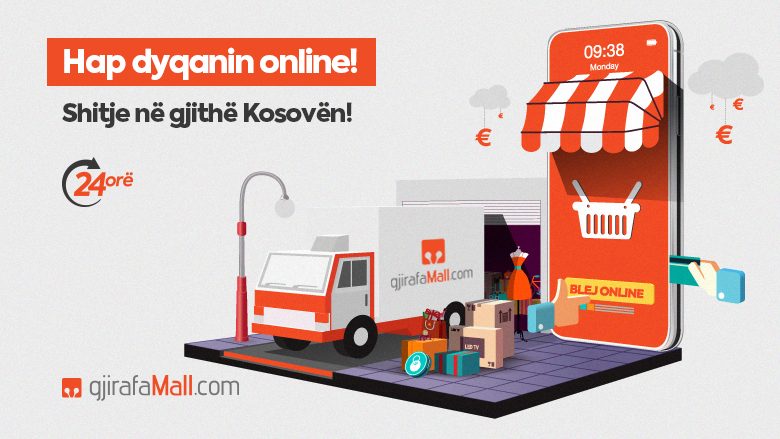 Bizneset në Kosovë po orientohen drejt shitjeve online – GjirafaMall mundësia më e mirë 