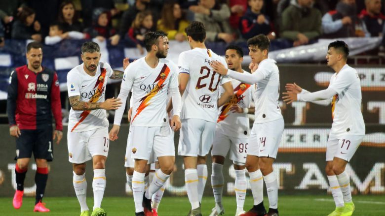 Mbyllet ndeshja dramatike: Roma fiton me shumë mund ndaj Cagliarit