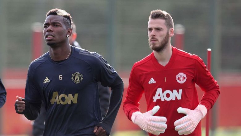 Pogba dhe De Gea planifikojnë largimin nga Unitedi në këtë verë