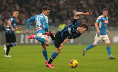 Zyrtare: Shtyhet gjysmëfinalja e Kupës së Italisë, Napoli-Interi
