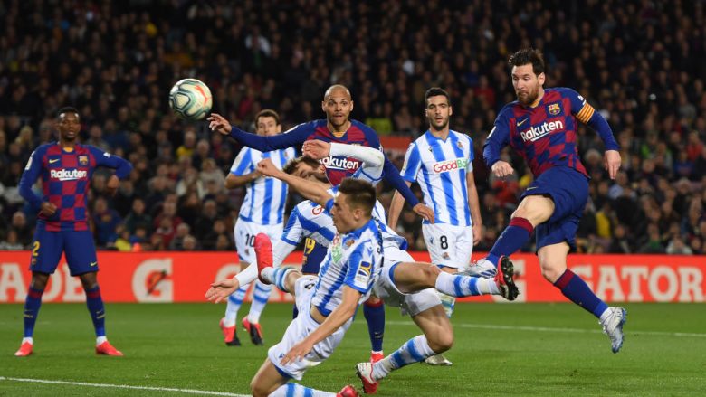 Barcelona 1-0 Real Sociedad, notat e lojtarëve – Shkëlqen Messi