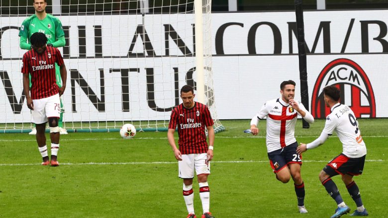 Milani mposhtet në San Siro nga Genoa