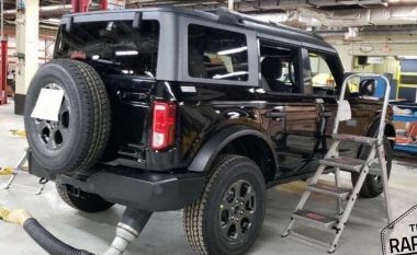 Në imazhet e rrjedhura Ford Bronco shihet shumë më afër, vërehet edhe kulmi i ndryshuar