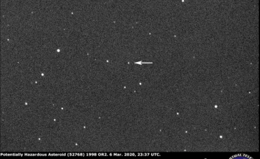 Astronomët kapin imazhin e asteroidit gjigant, ndërsa i afrohet gjithnjë e më shumë Tokës
