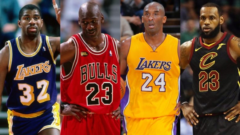 Bleacher Report zgjedh 20 lojtarët më të mirë që kanë luajtur ndonjëherë në NBA