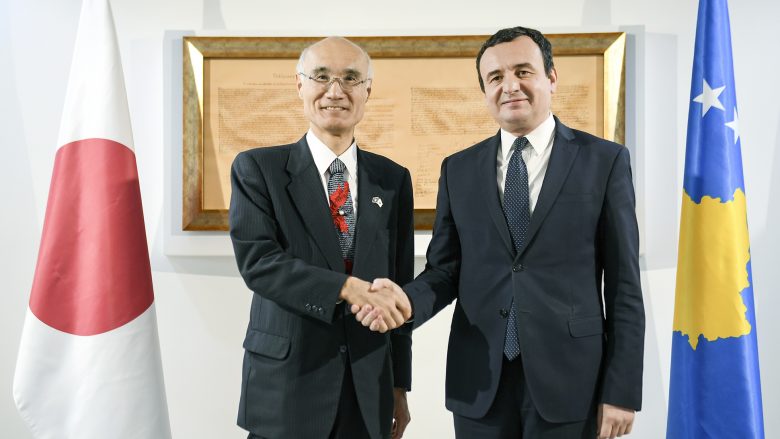 Kurti takoi ambasadorin e ri të Japonisë, flasin për zgjerimin e marrëdhënieve bilaterale mes dy shteteve