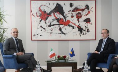 Hoti takon ambasadorin italian, zotohen për thellimin e bashkëpunimit mes dy shteteve