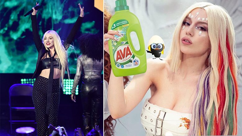 Fansat bëjnë shaka me emrin artistik të Ava Max, e krahasojnë me detergjentin e famshëm