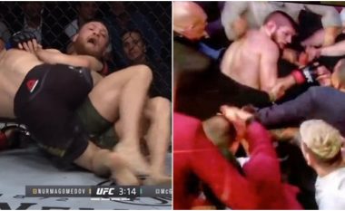 Fillon përplasja mes McGregorit dhe Khabibit me postime në Twitter,  dy yjet e UFC thumbojnë njëri-tjetrin me foto nga meçi i vitit 2018