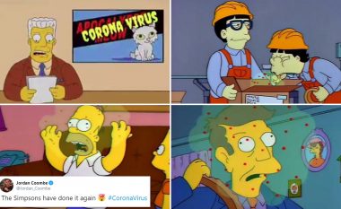 Episodi i "The Simpsons" në vitin 1993 që parashikoi coronavirusin - nga izolimi i Tom Hanks e deri te blerja e rezervave për shkak të panikut