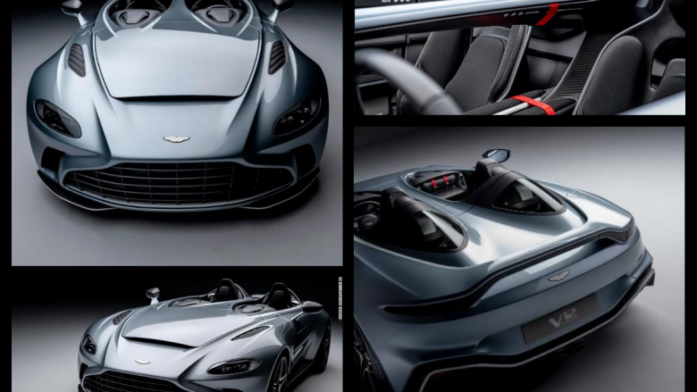 Kjo super makinë nga Aston Martin kushton 950,000 euro, nuk ka çati dhe xham përpara