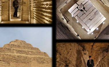 Fotot e para nga rihapja e piramidës në Egjipt, pas 14 viteve restaurim